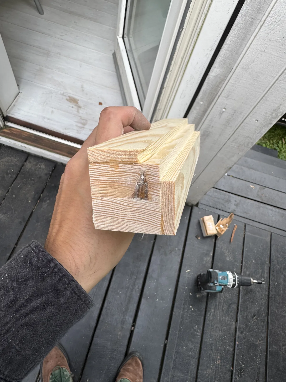 Filling and sanding to achieve a smooth, continuous surface